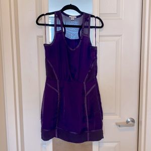 Bar III purple racer back dress Size Medium